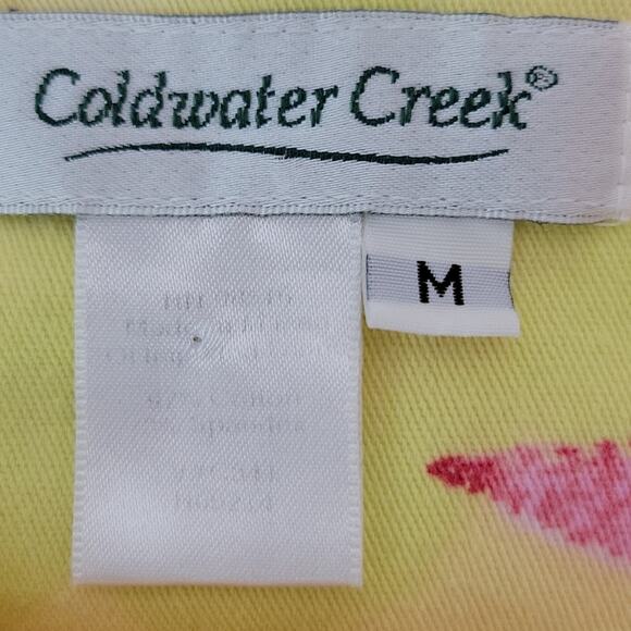 Coldwater Creek Women's Spring/Summer/Fall Floral Jacket/Blazer Size M - Picture 7 of 9